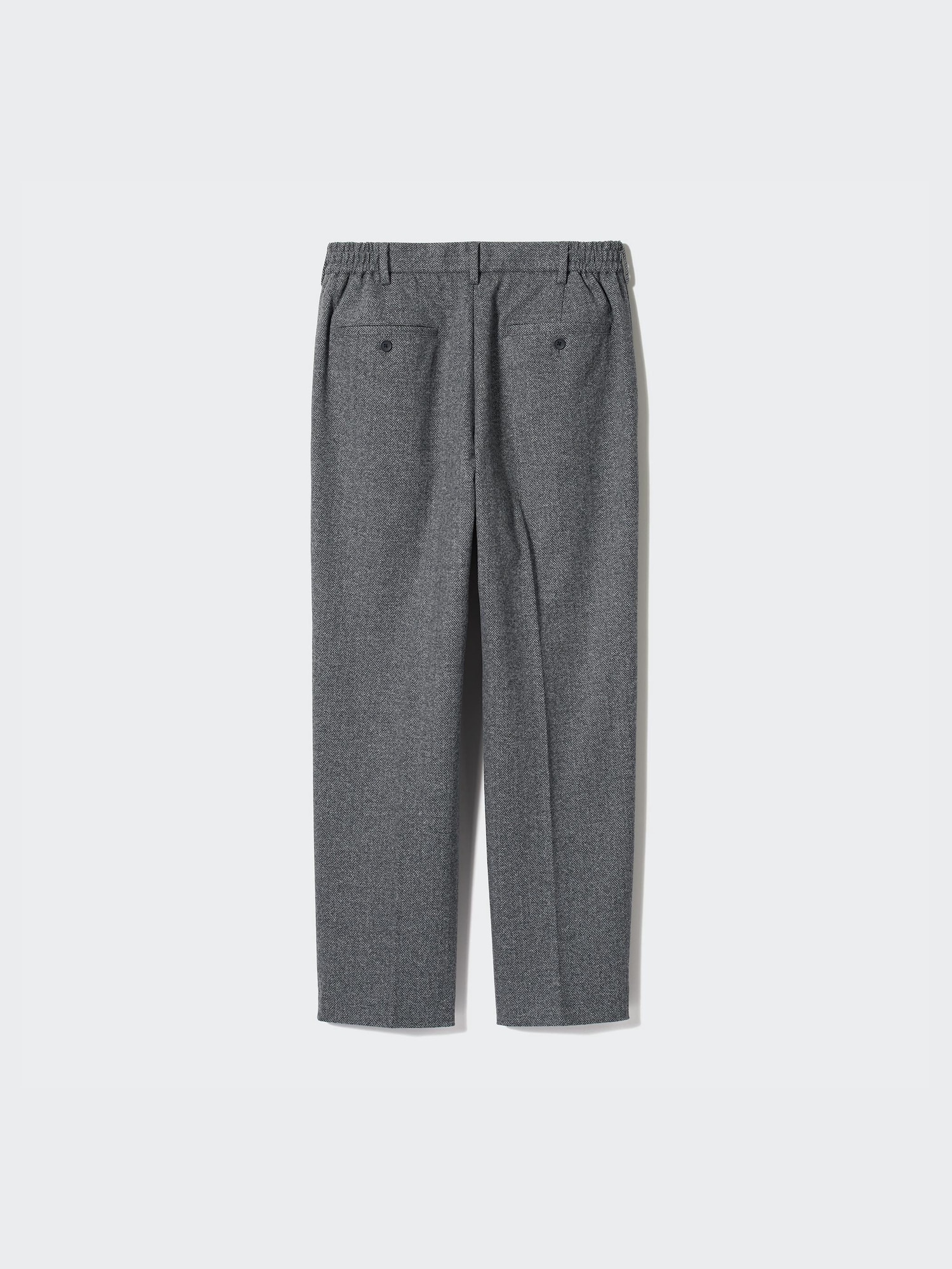 Herringbone Wide Leg Trouser | Greylin Collection | Greylin