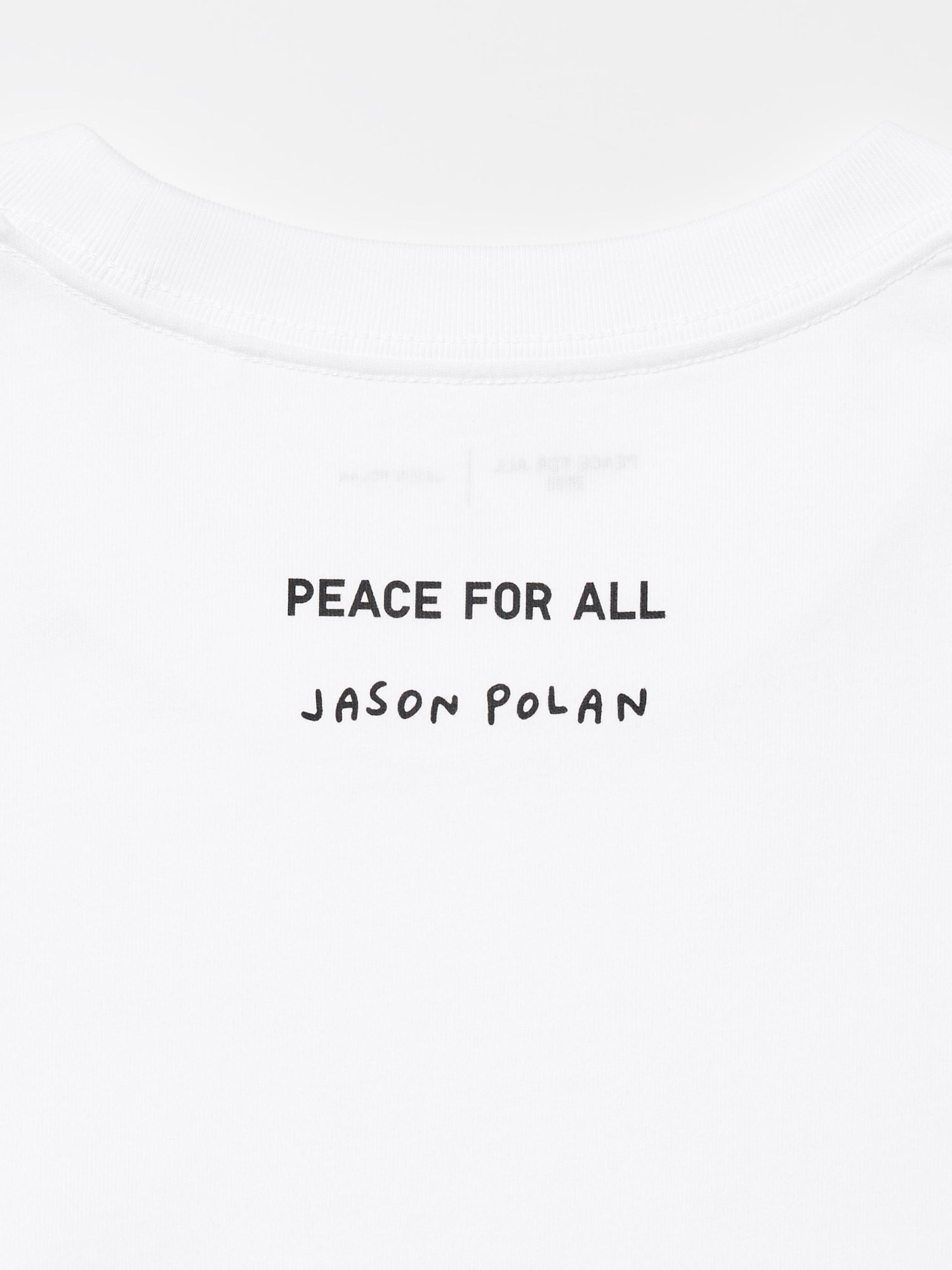 Unisex PEACE FOR ALL Graphic T Shirt Jason Polan UNIQLO NL