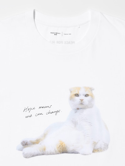 PEACE FOR ALL Short-Sleeve Graphic T-Shirt (Takeshi Yoro)