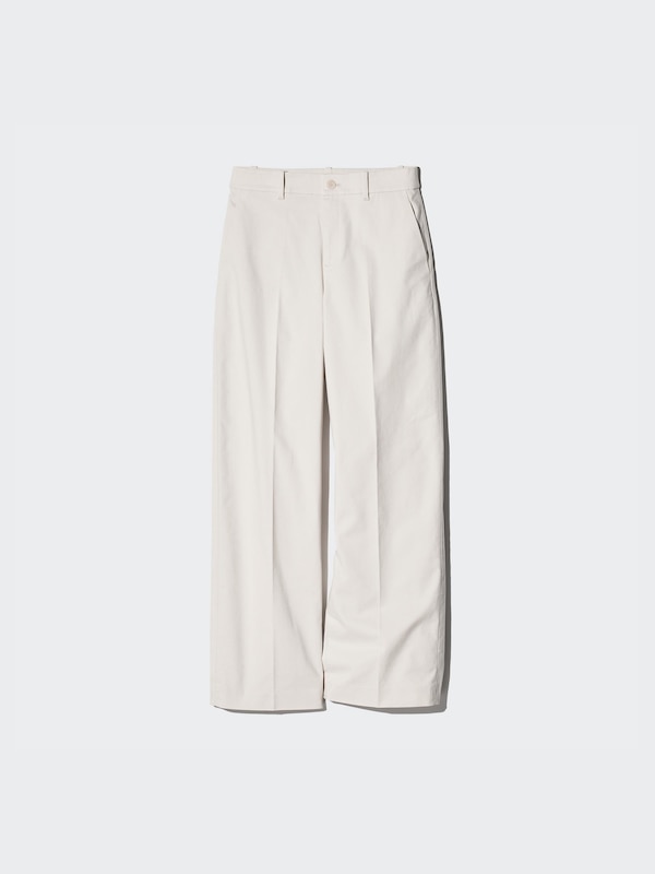 Wide Chino Trousers (Longer)