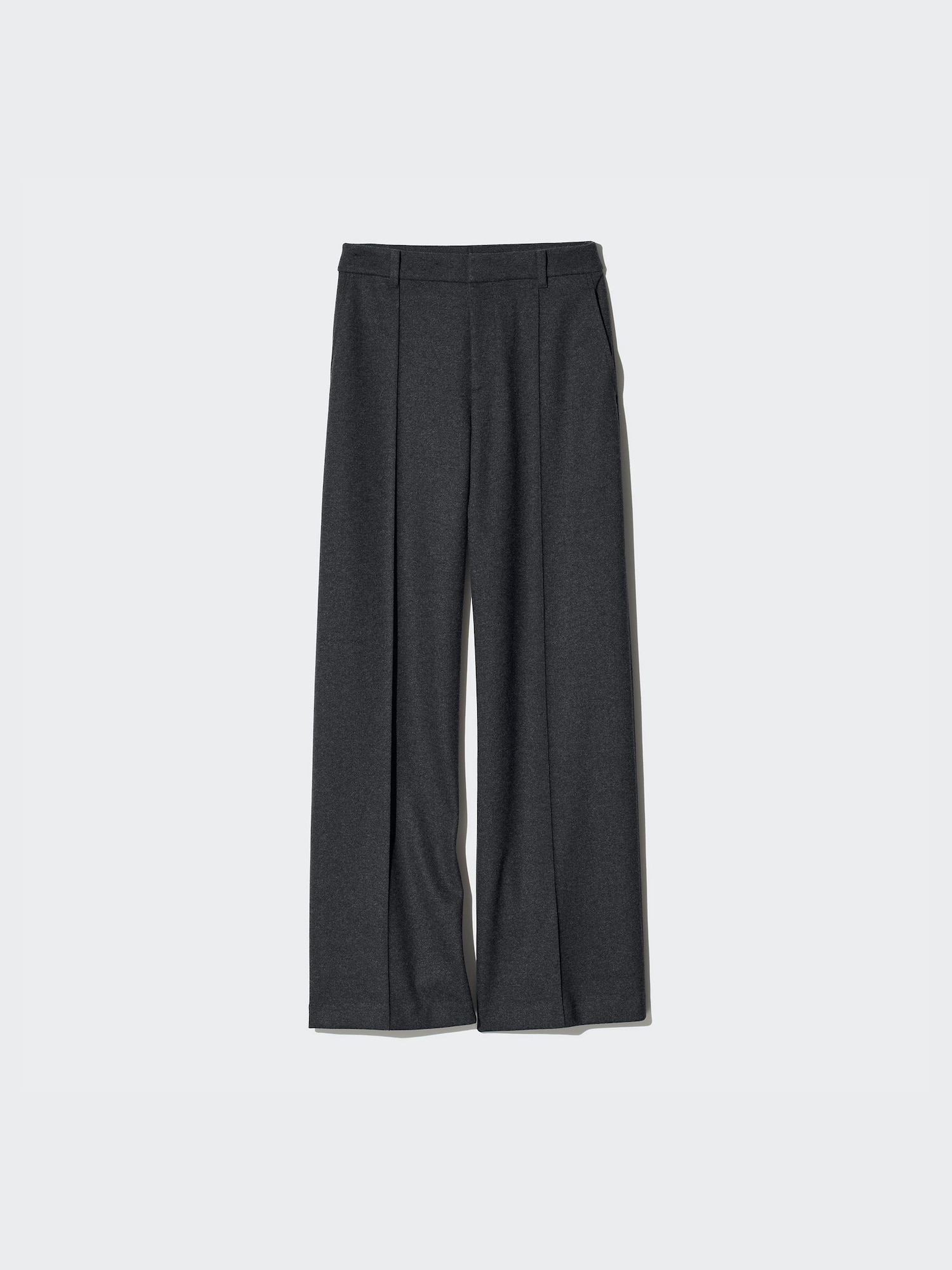 Brushed Jersey Wide Trousers (Longer)
