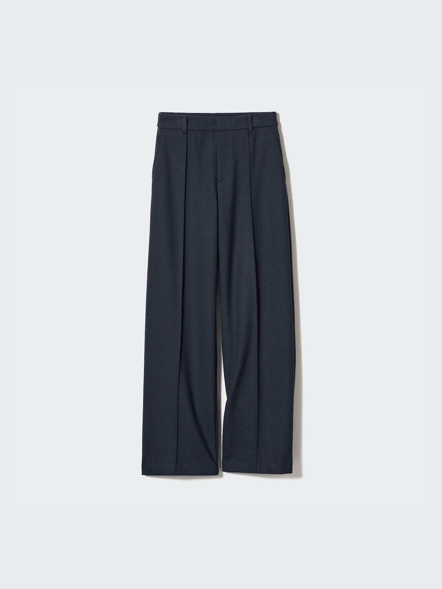 【Anyone more】[A/M] Ket Back Bijo Autumn Wide Pants Brushed Jersey Wide Pants | Tall | UNIQLO US