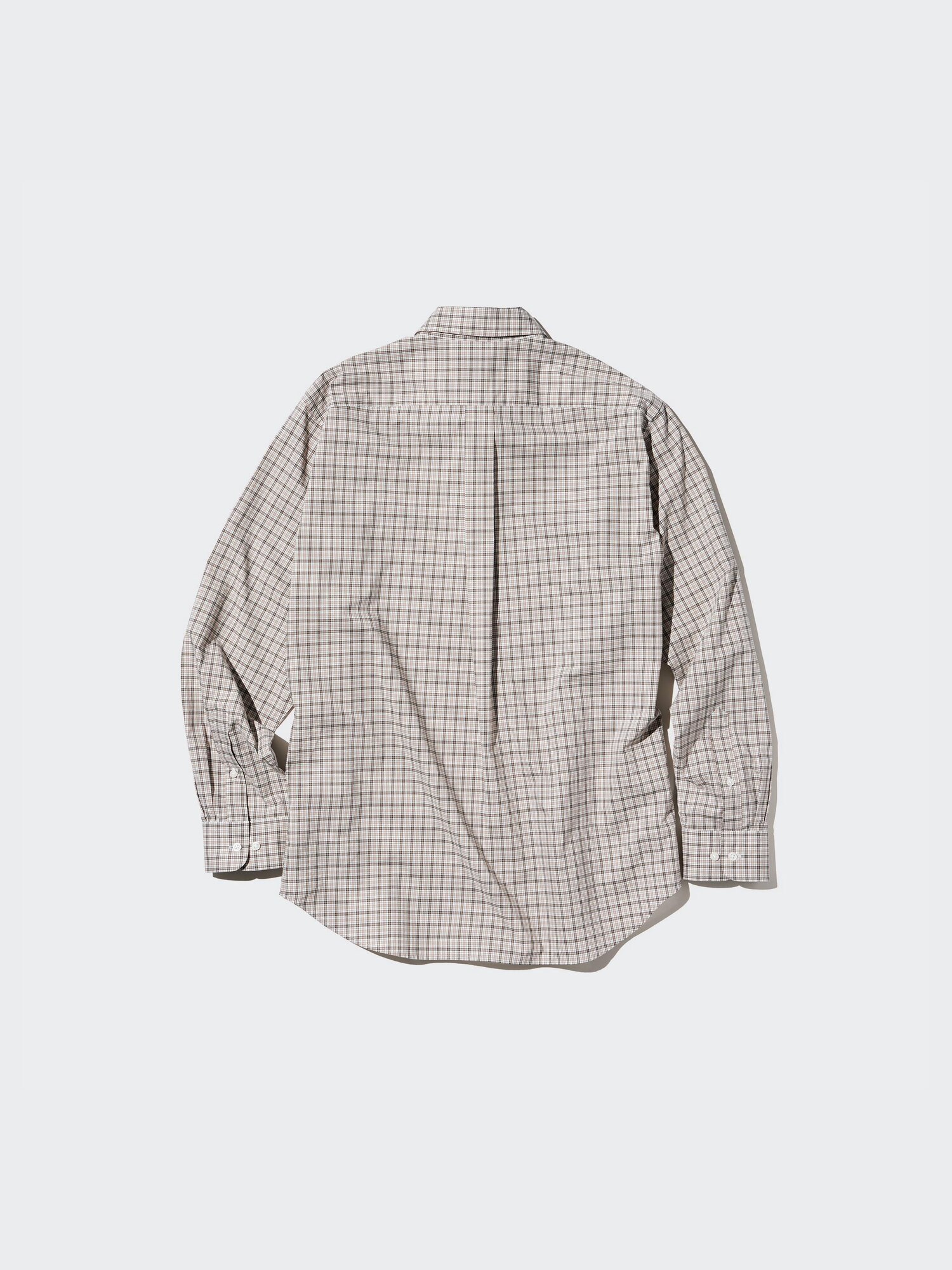Broadcloth Shirt | Checked | UNIQLO US