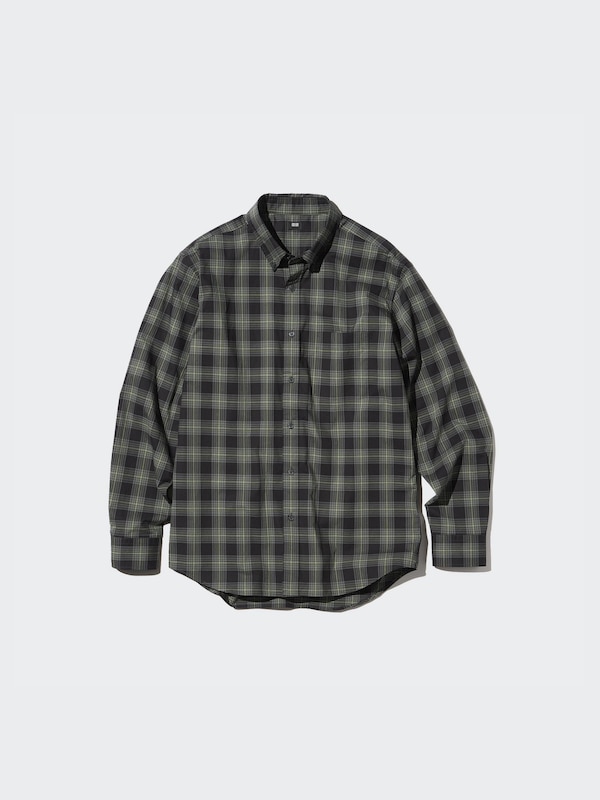 Chemise en Coton Extra Fin à Carreaux