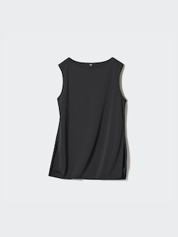 Women's Crepe Jersey Sleeveless T-Shirt UNIQLO GR