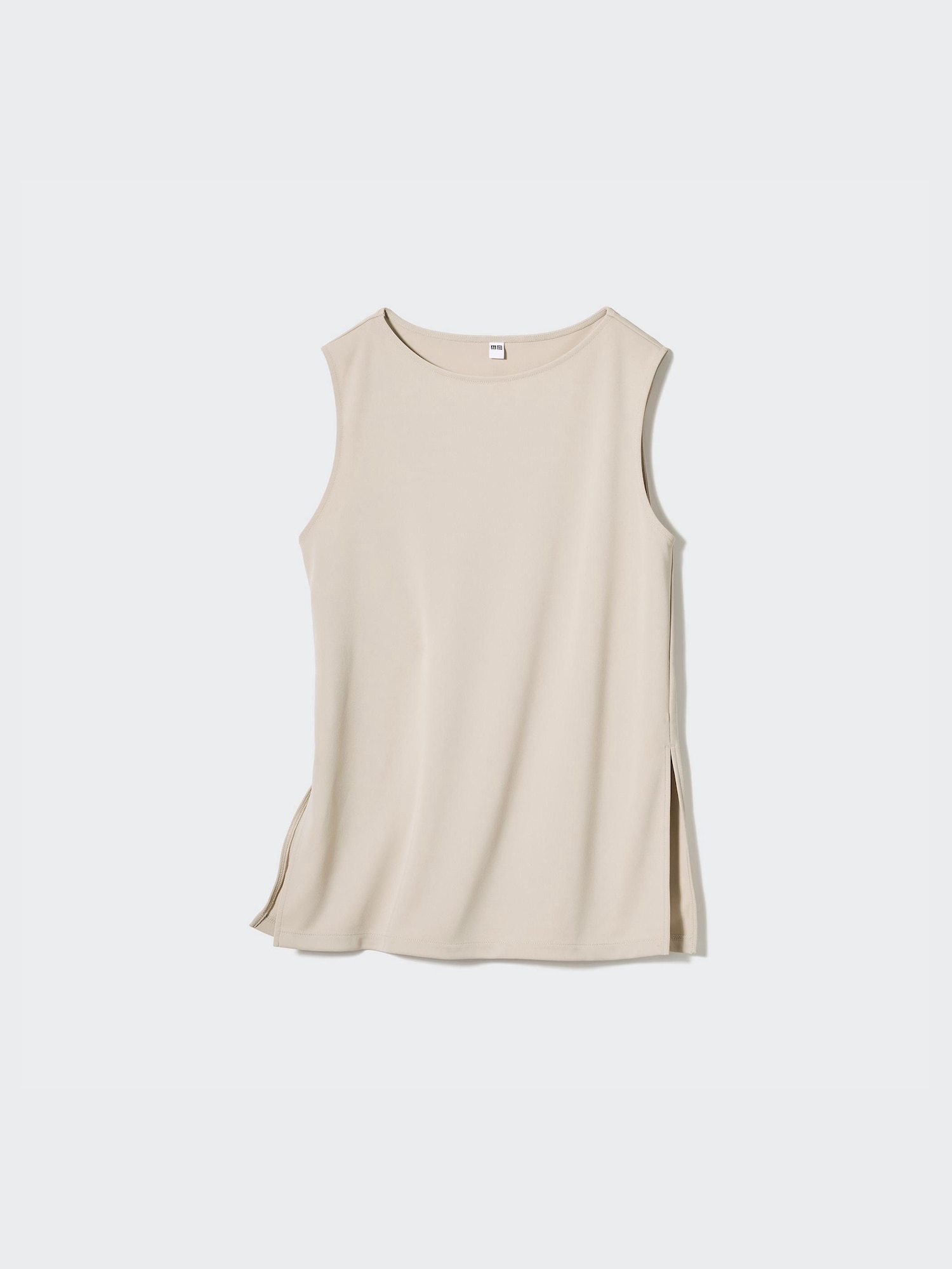 Crepe Jersey T-Shirt | Sleeveless
