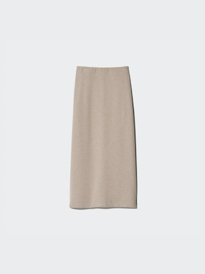 Brushed Jersey Narrow Skirt