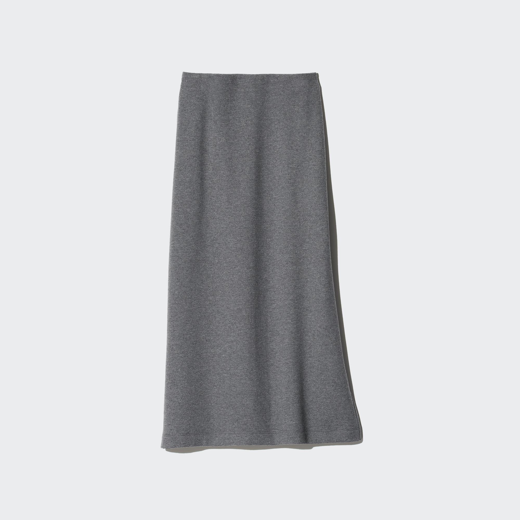 BRUSHED JERSEY NARROW SKIRT