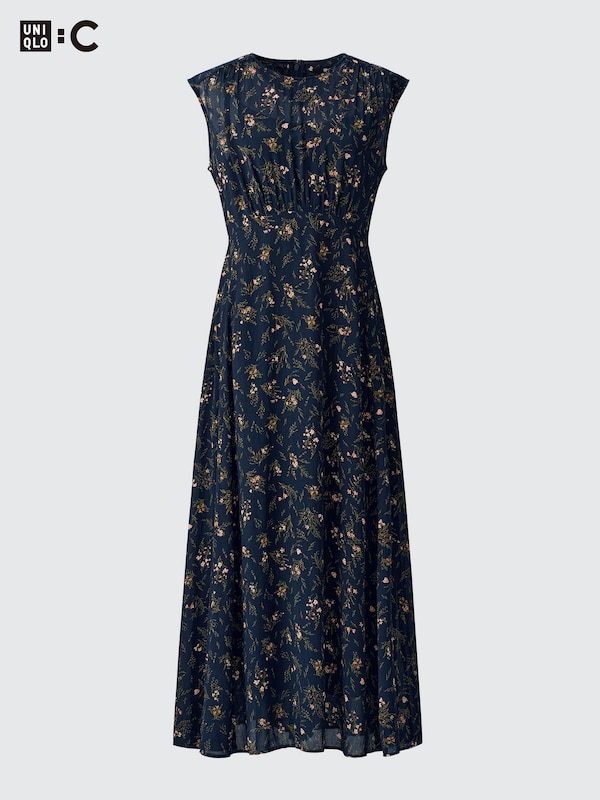 Printed Flare Dress | Sleeveless