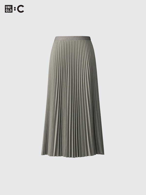 Pleated Long Skirt | Short