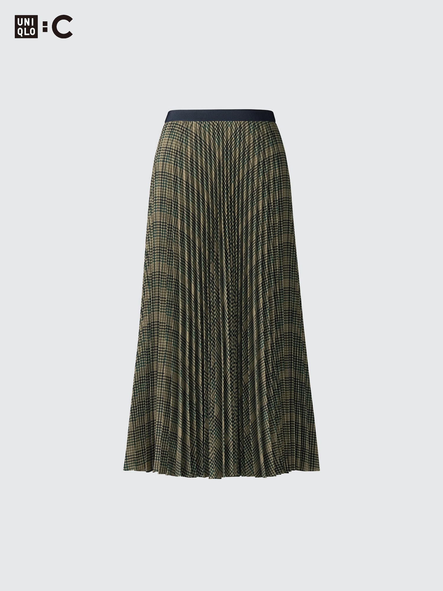 Pleated Long Skirt | Checked | Short | UNIQLO US