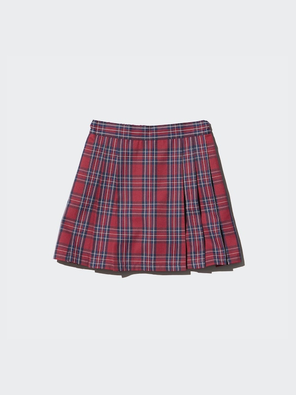 MINI JUPE-SHORT À CARREAUX