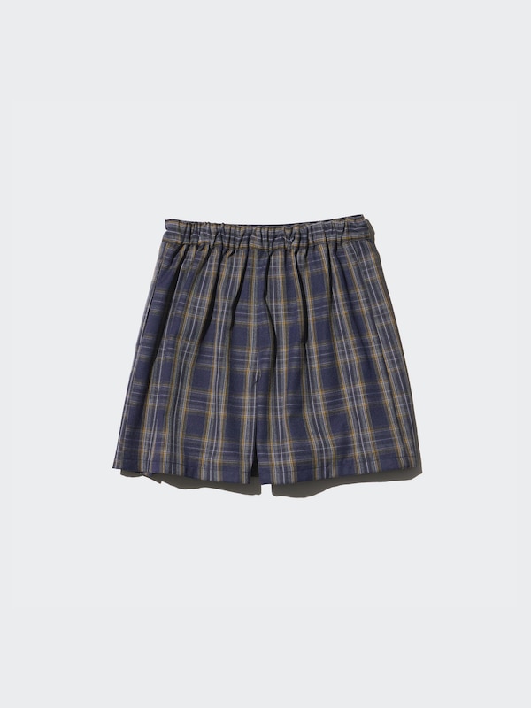 MINI JUPE-SHORT À CARREAUX