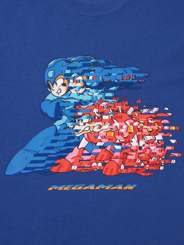 CAPCOM 40th UT (Oversized Short-Sleeve Graphic T-Shirt)