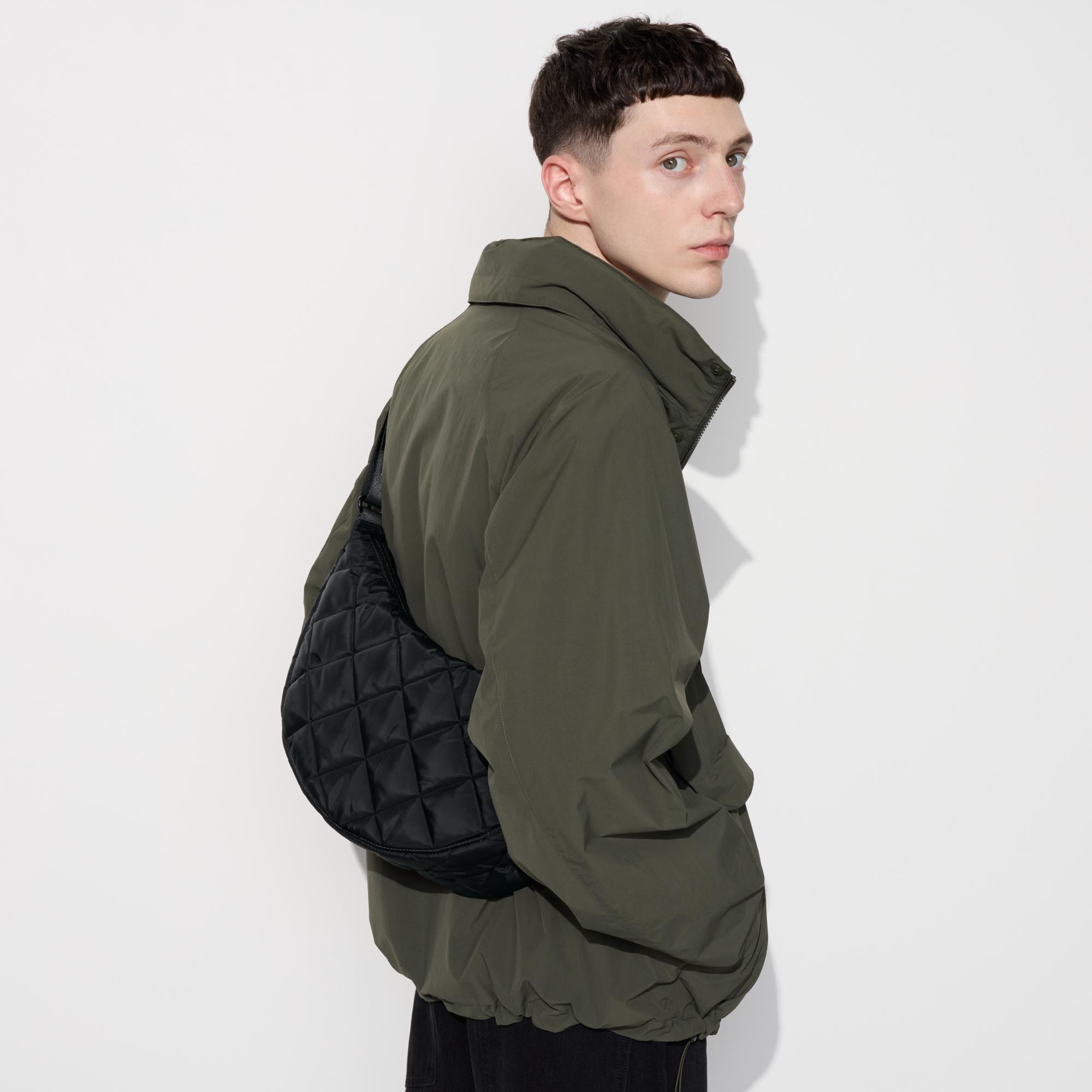 ROUND SHOULDER BAG | QUILTED