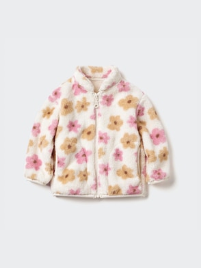 Fluffy Yarn Fleece Full-Zip Jacket