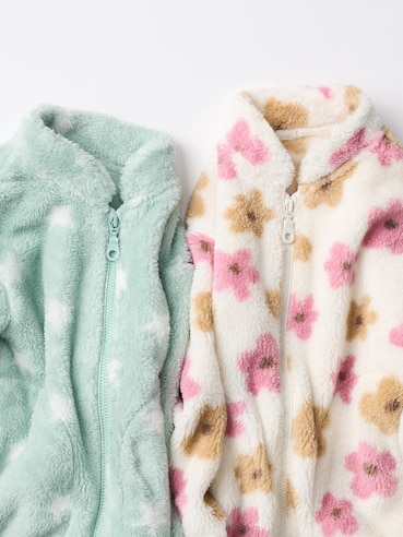 Fluffy Yarn Fleece Full-Zip Jacket