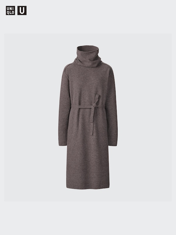 Lambswool Turtleneck Dress
