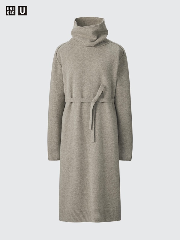 Lambswool Turtleneck Dress