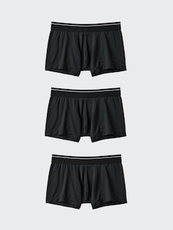 Boys AIRism Boxer Briefs (3 Pairs)