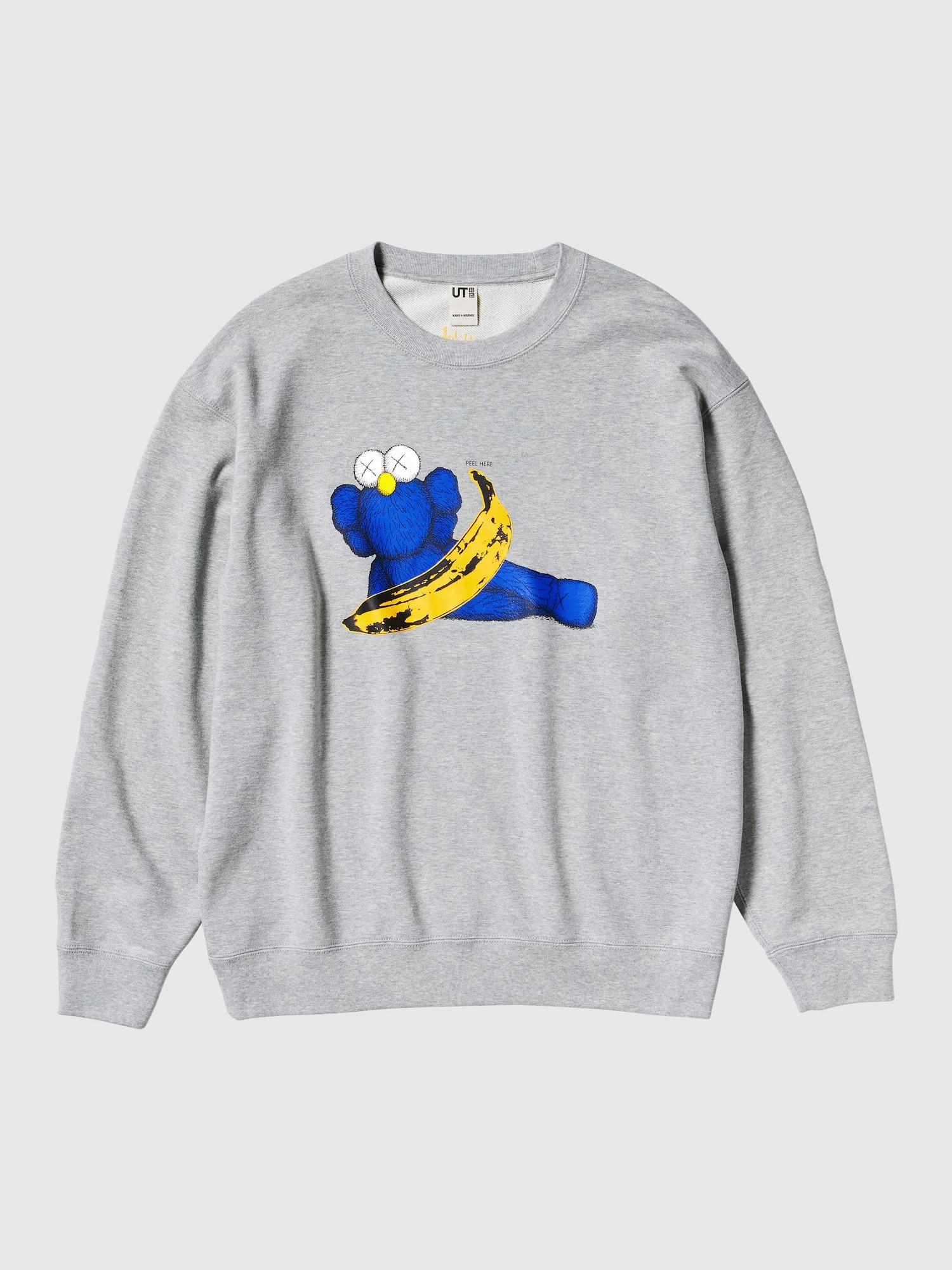 Kaws sesame uniqlo on sale crew Sweatshirt