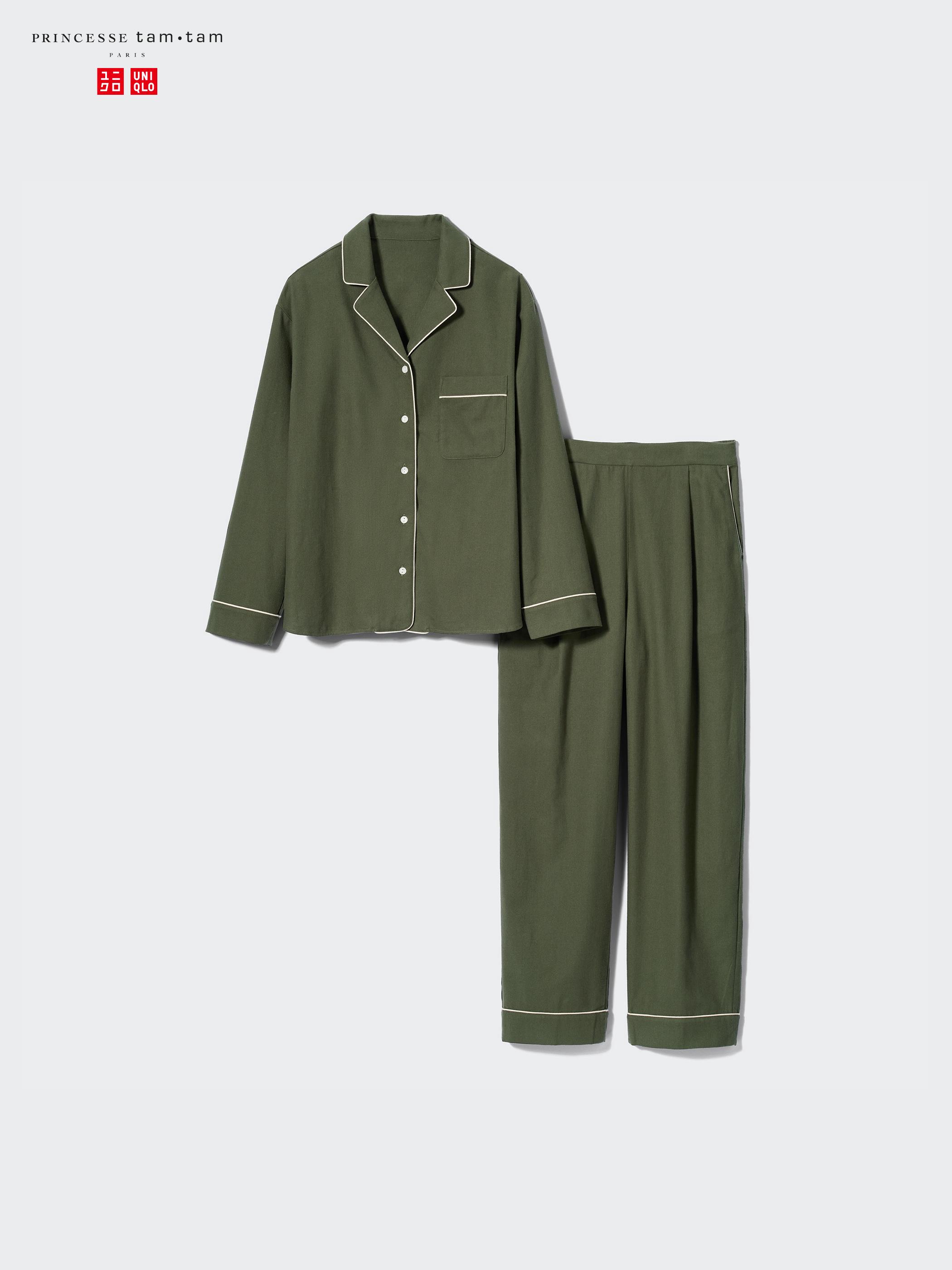 Pantalon Pyjama Femme En Flanelle - Large, Taille élastique - Chaud Et Doux - Pour L'hiver, Maison, Détente