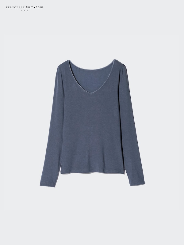 HEATTECH Langarmshirt (Spitze)