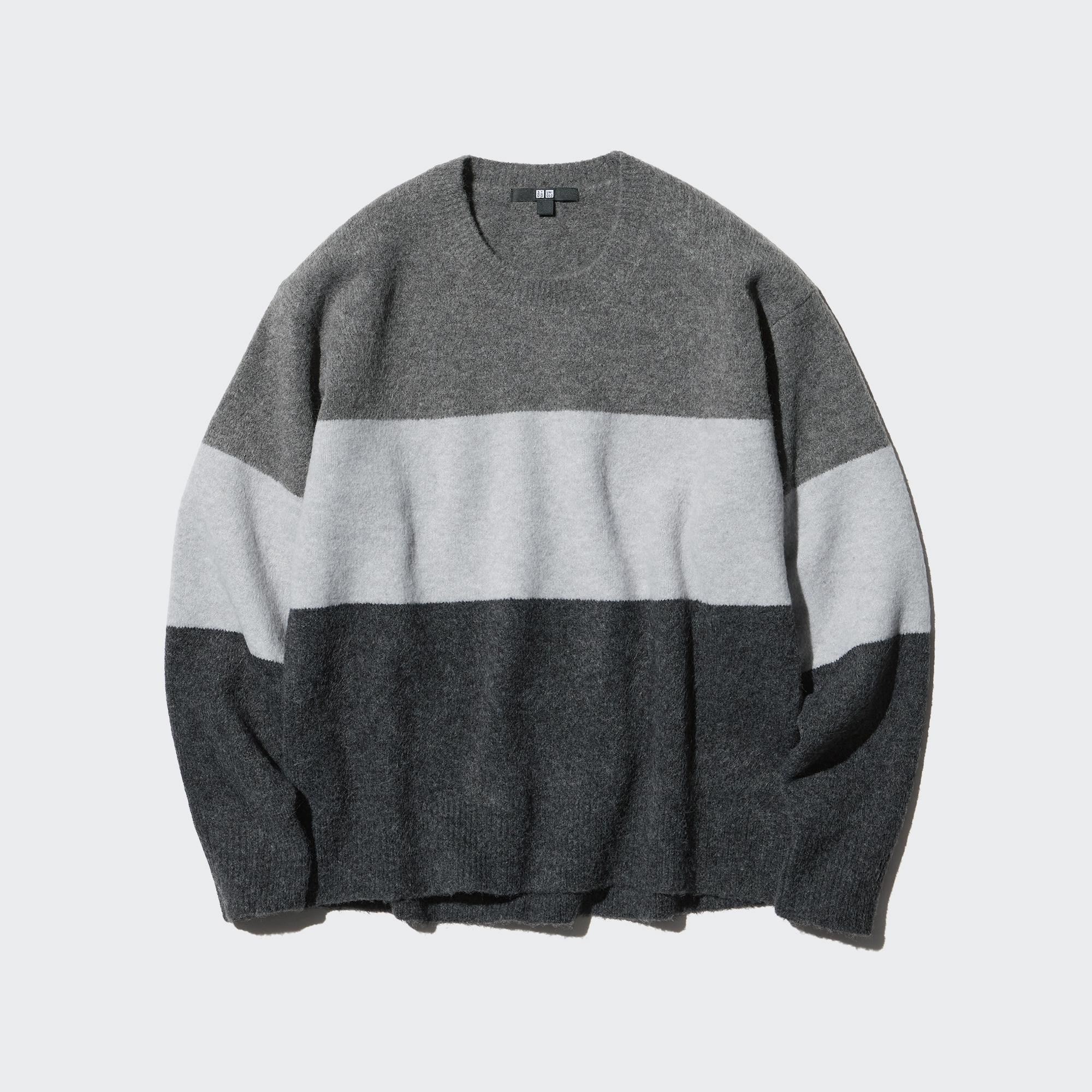 SOUFFLE YARN CREW NECK SWEATER