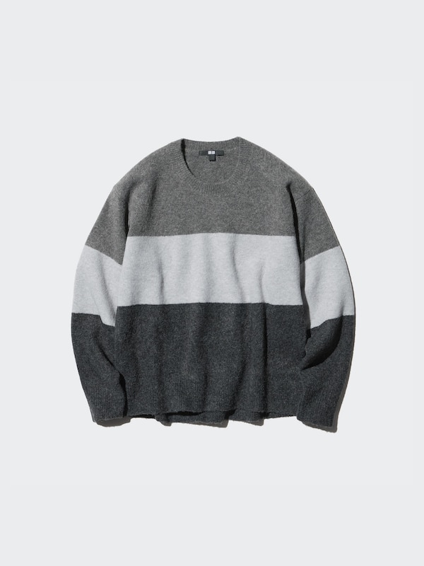 Souffle Yarn Sweater | Striped