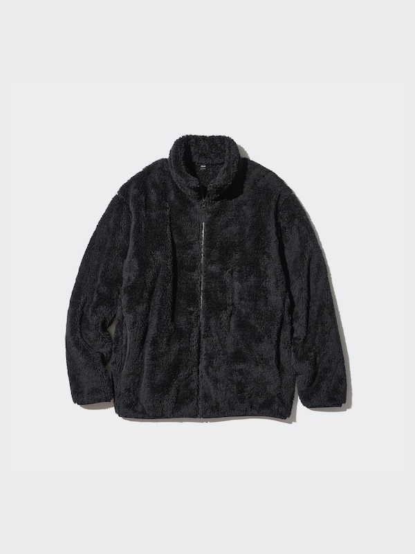 Fluffy Fleece Zipped Jacket