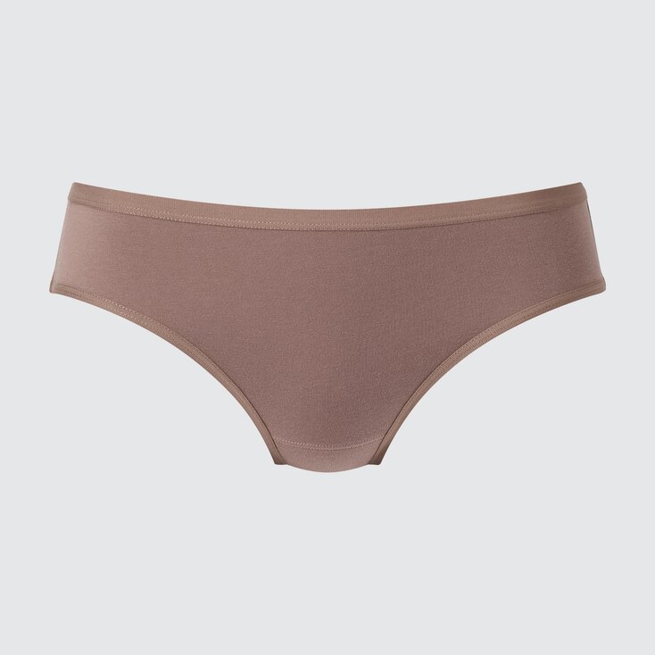 Uniqlo Algodón Bragas - Marrón - XS