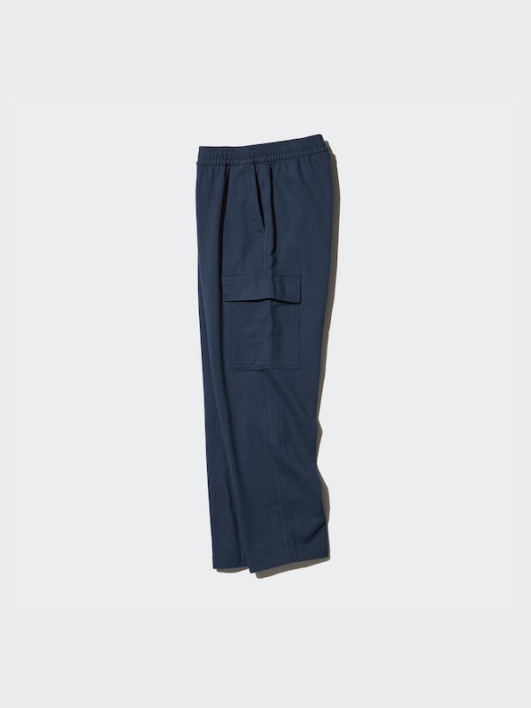 Washed Jersey Cargo Pants