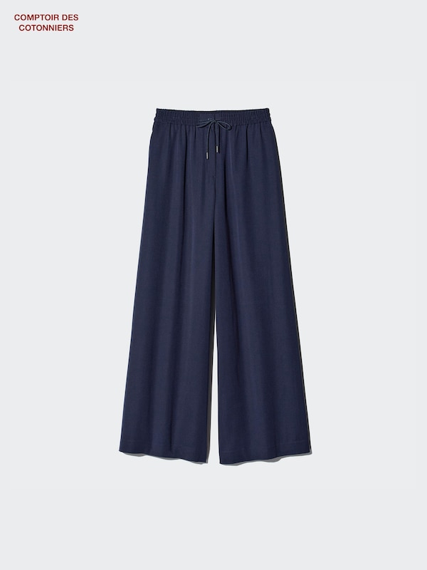 Pantalon Large en Laine