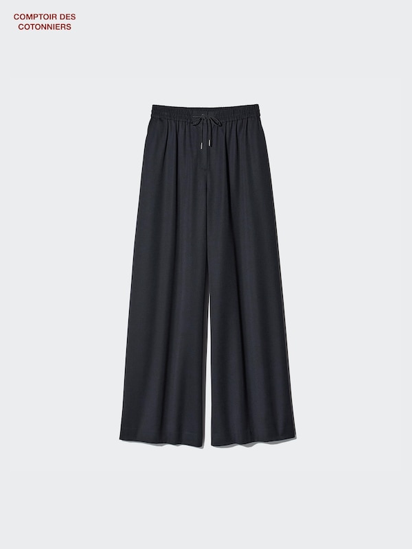 Pantalon Large en Laine