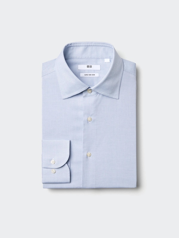 Super Non-Iron Regular Fit Shirt (Spread Collar, Check)