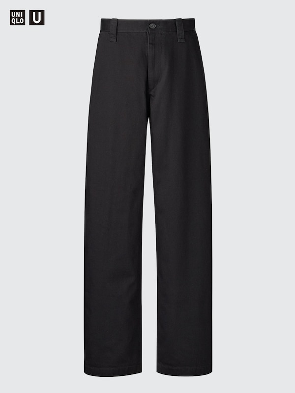 Wide Chino Trousers (Longer)