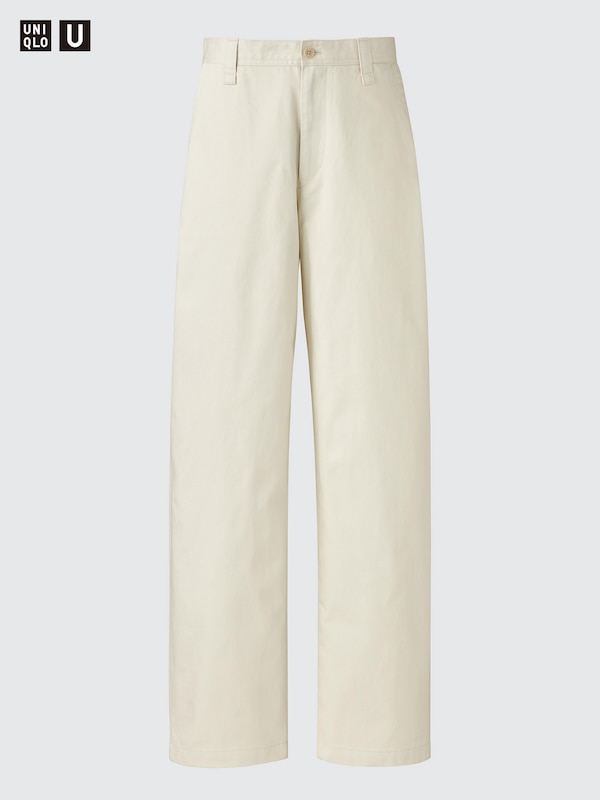 PANTALON CHINO AMPLE | LONG