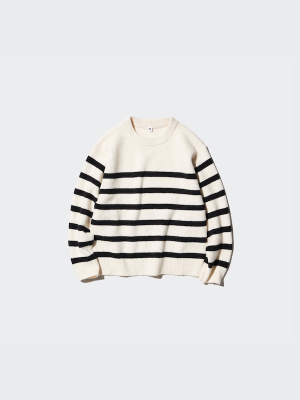 Souffle Yarn Sweater | Striped