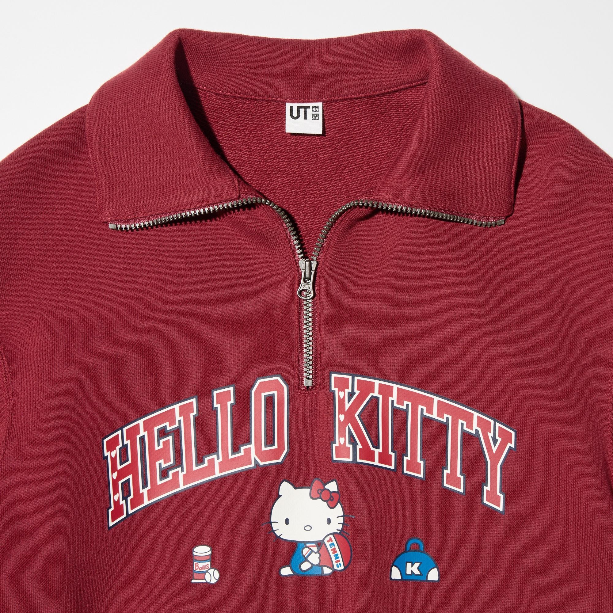 SANRIO HALF-ZIP PULLOVER SWEATSHIRT