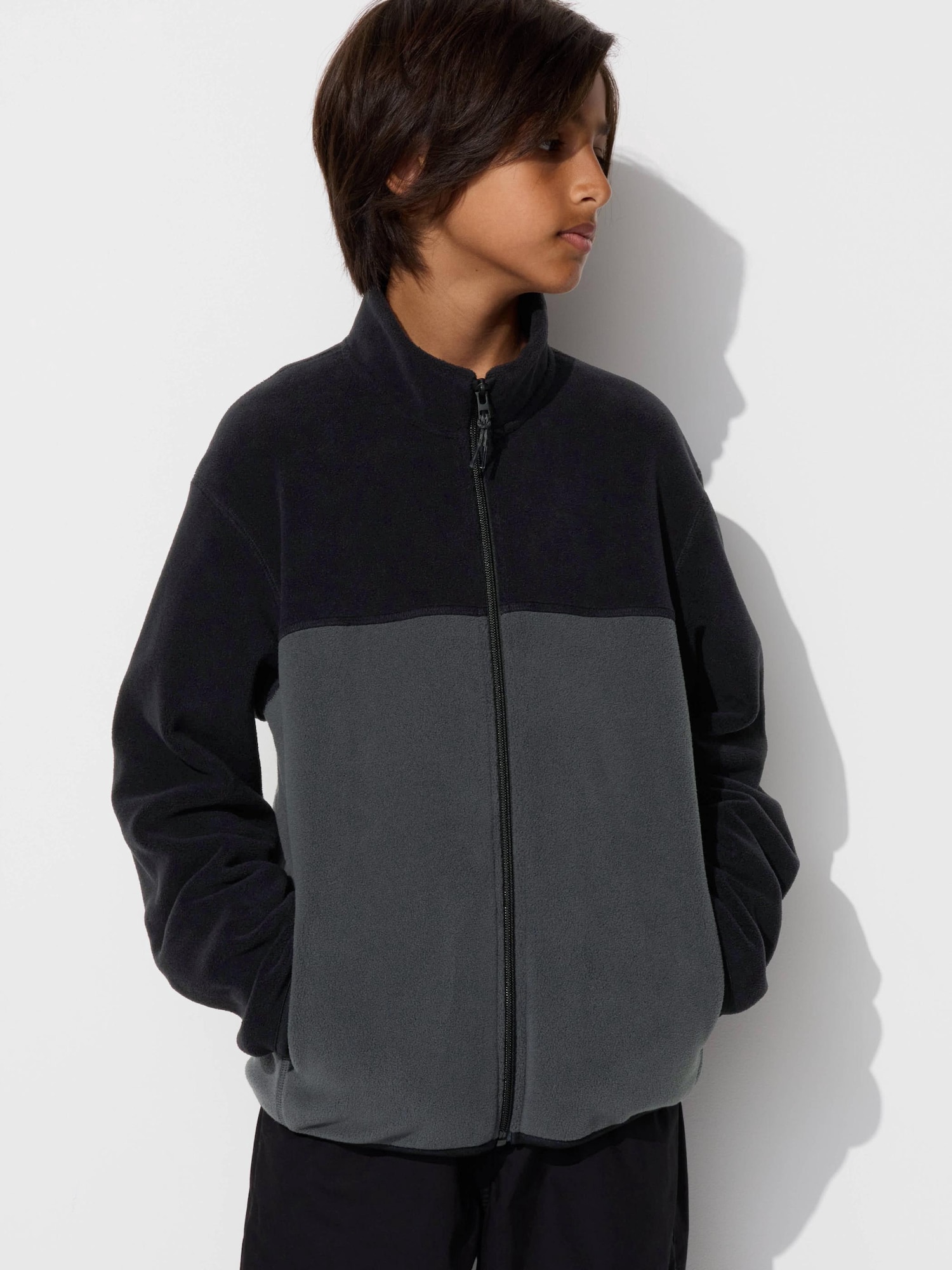 Jaket fleece uniqlo online