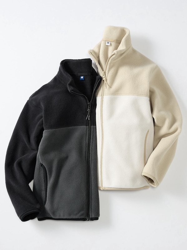 Fleece Full-Zip Jacket | Color Block