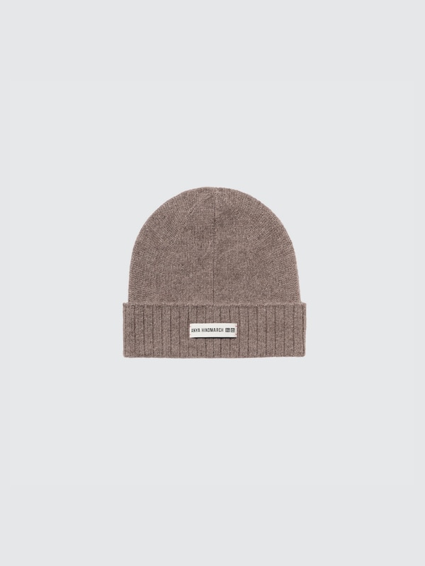 CASHMERE KNITTED BEANIE