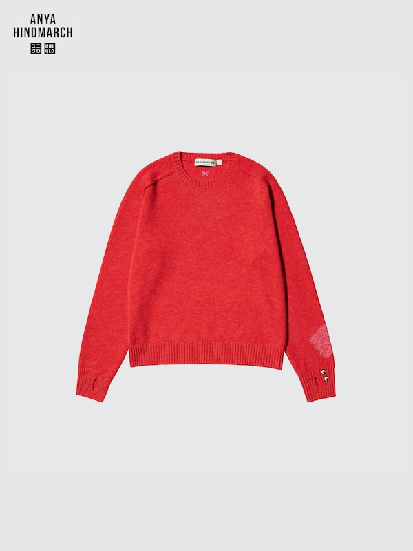EANJE Merino Wool Sweaters For Women Long Sleeve Trendy Jumper Knitted Pullover Soft Warm 100% Merino Wool Sweater Tops Clearance Khaki XXL