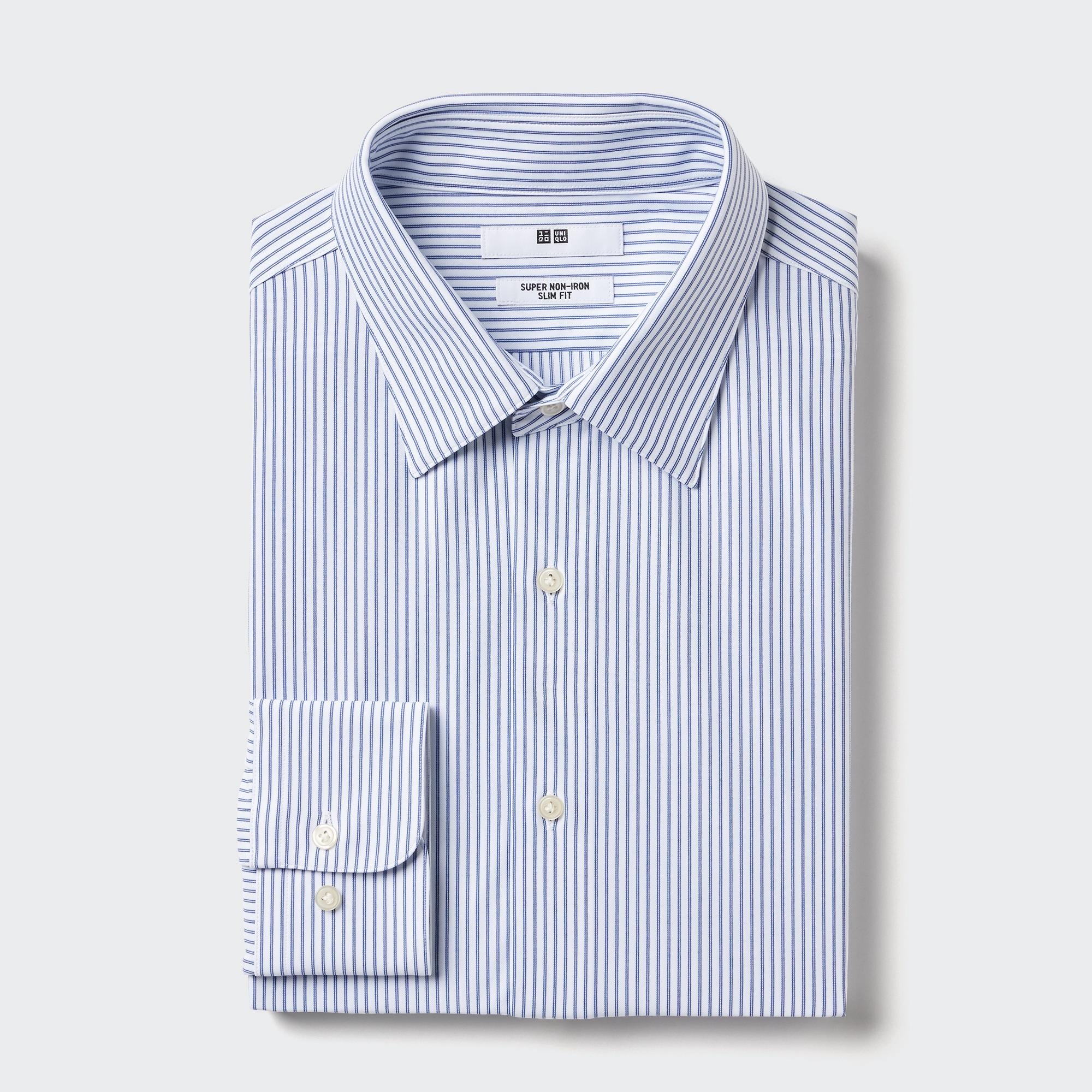 Super Non-Iron Jersey Slim-Fit Shirt | Striped