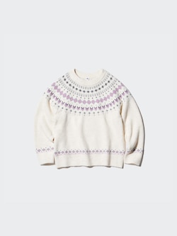 Souffle Yarn Sweater | Fair Isle