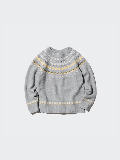 Souffle Yarn Sweater | Fair Isle