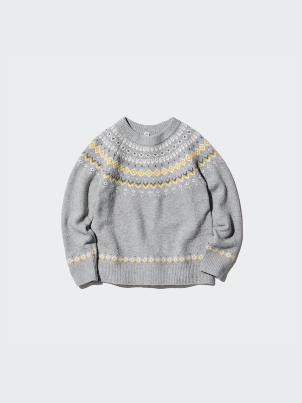Souffle Yarn Sweater | Fair Isle