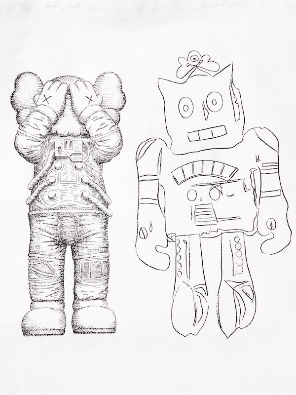 KAWS + Warhol 2-Way Tote Bag