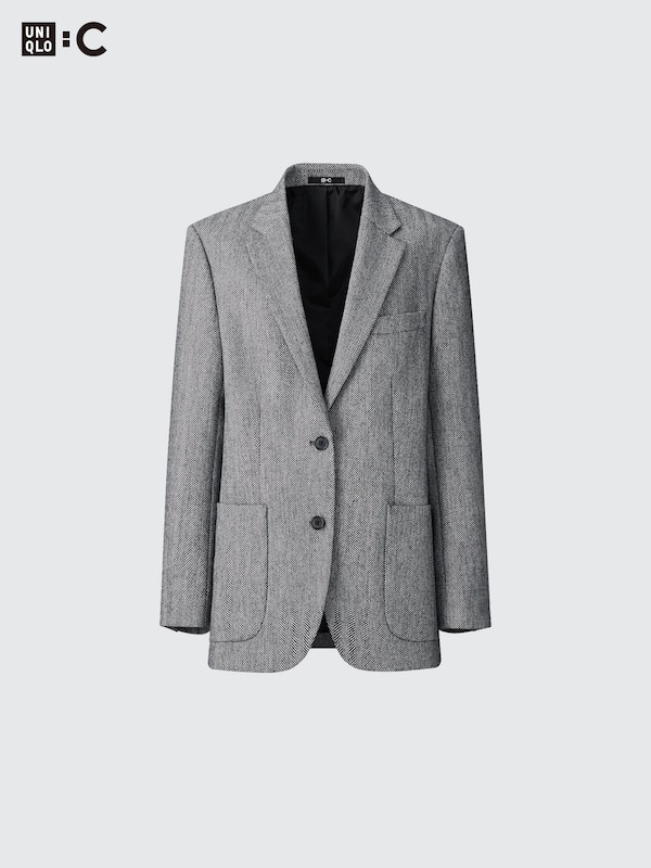 Oversized Tweed Jacket