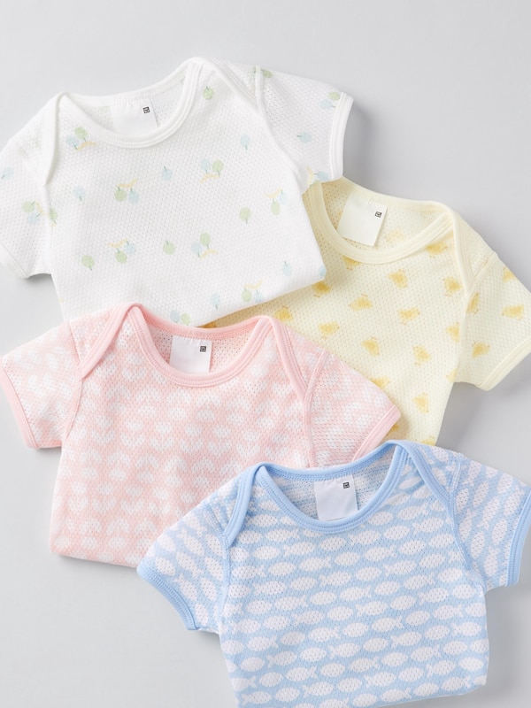 COTTON MESH INNER ONESIE